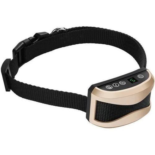 Dt03607-Collier Anti-Aboiement Pour Chien Rechargeable Automatique Anti Bark Dog Collar Écran Lcd