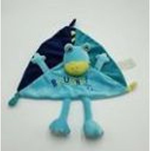 Doudou Monstre Dragon Kimbaloo Grenouille Dinosaure La Halle Bleu Jouet Peluche Bebe