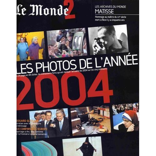 Le Monde 2 N° 46 : Les Photos De L'année 2004