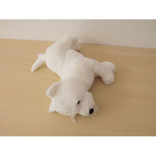 Peluche Chien Blanc Ruffig