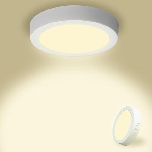 4500k Plafonnier Led 15w 1800lm, Luminaire Plafonnier Moderne Rond 4500k Blanc Neutre, Pilote Inclus. Ip44 Angle 120 Pour Salle De Bain Chambre Salon Cuisine Couloir 170 * 28hmm