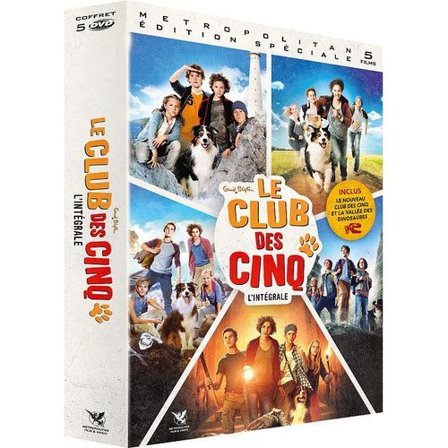 Le Club Des Cinq - L'intégrale : Le Club Des 5 - Le Film + Le Club Des 5 En Péril + Le Club Des 5 : L'île Des Pirates + Le Club Des 5 Et Le Secret De La Pyramide + Le Club Des 5 Et La Vallée Des Dinosaures