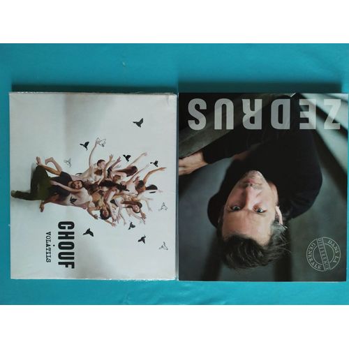 Lot De 2 Cd Neuf: Zedrus Dans La Différence Générale, Chouf Volatils, Pop Rock Francais