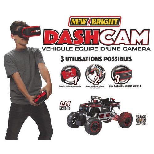 Voiture Radiocommandée - New Bright - Dash Cam