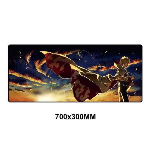 Grand Tapis de Souris GAMER Naruto 700x300mm pour PC, XXL