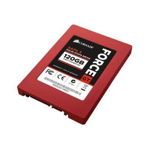 CORSAIR Force Series GT - SSD - 120 Go - interne - 2.5" (dans un support de 3,5") - SATA 6Gb/s