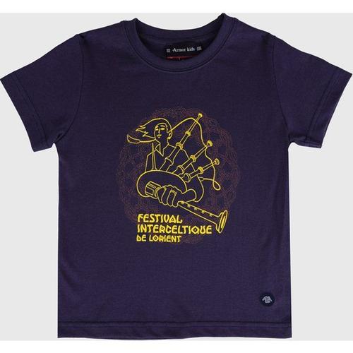 T-Shirt Kids - Coton Léger Enfant Navire 2 Ans