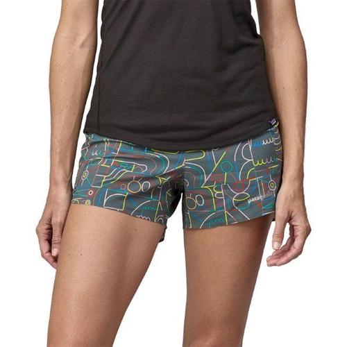 W's Strider Pro Shorts - 3"1/2 - Short Trail Femme Lose Yourself Outline: Nouveau Green S - Entrejambe 3,5" - S - Entrejambe 3,5