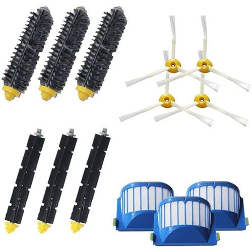 13 pièces brosse battante brosse principale brosse latérale filtre pour IRobot Roomba adapté pour IROBOT ROOMBA 600 série 620 630 650 660 680