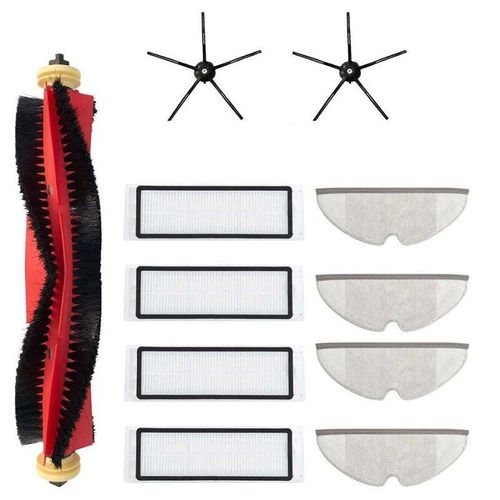 11 pièces Robot aspirateur HEPA filtres accessoires de brosse principale pour pièces de Robot Xiaomi Roborock S4 S5MAX