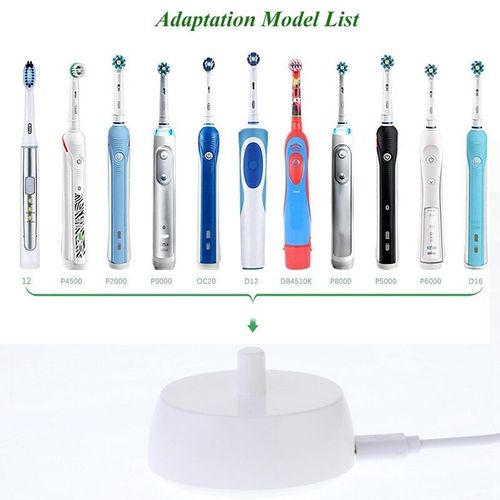 Pour Braun Oral B brosse à dents remplacement chargeur alimentation Inductive support de charge modèle 3757 USB câble