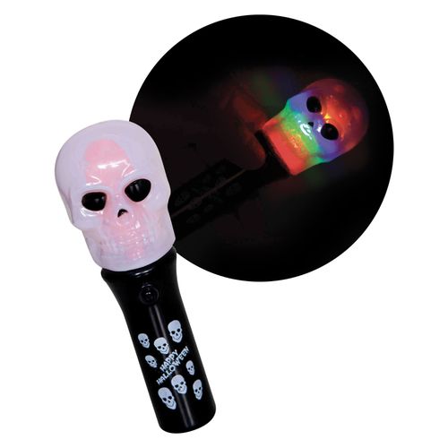 Torche Spinner Lumineuse Tête De Mort