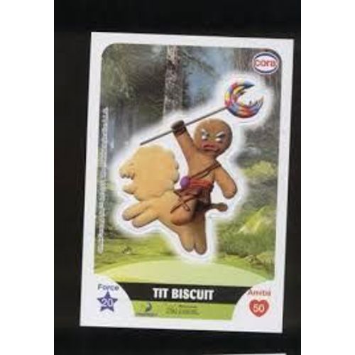 Image Sticker N°93 Tit Biscuit - Shrek - Collector Cora - 2010 - 8x5,5 Cm