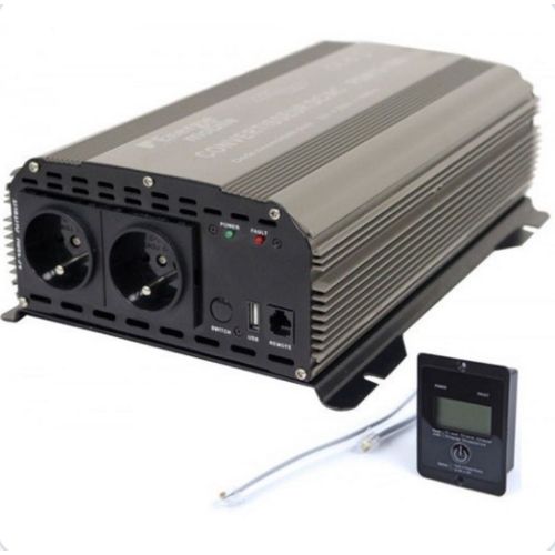 Em Convertisseur Psw12-1600 Pur Sinus - Modèle : Télécommande Lcd