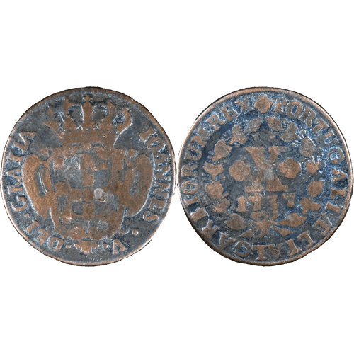 Portugal - 1737 - 10 Reis - Jean V - 20-210