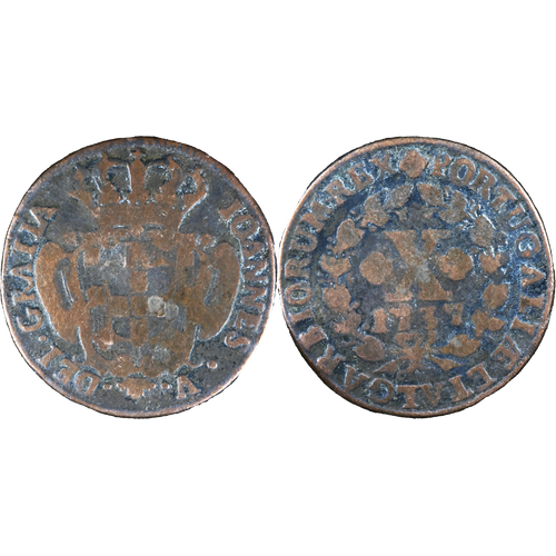 Portugal - 1737 - 10 Reis - Jean V - 20-210