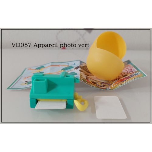 Kinder Série Appareils Photos 2022/2023 - Vd057 Appareil Photo Vert