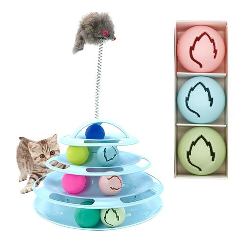 Fournitures de jouets Boredom chrysanthème cloche sucette interactive 3 pièces jouet pour chat 