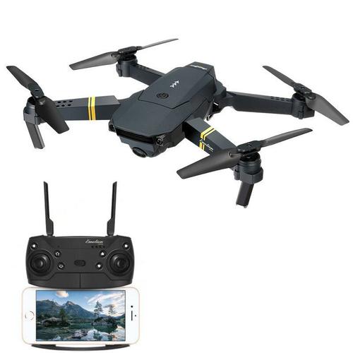 Eachine E58 Wifi Fpv Avec CaméRa Grand Angle Hd 720p/1080p Mode De Maintien éLevé Drone Quadcopter Pliable Rtf-Générique