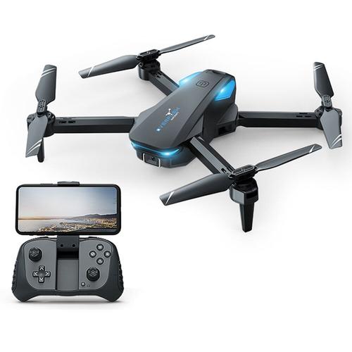 S20 Wifi Fpv Avec Double CaméRa Hd 720p, Positionnement Optique Du Flux, ContrôLe Vocal De L'application, Drone Pliable Rc Quadcopter Rtf-Générique