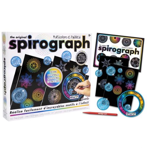 Spirograph Coffret Multicolore Et Paillete
