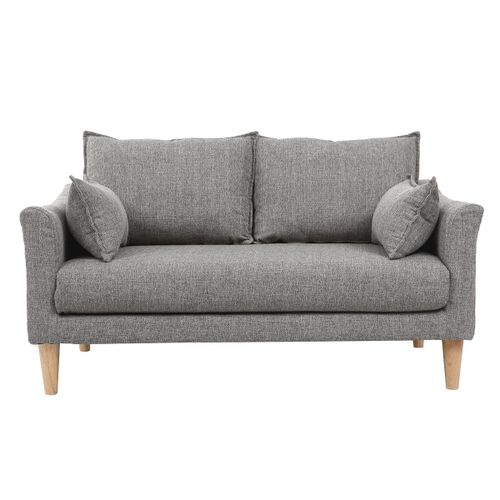 Canapé Scandinave 2 Places Gris Kate