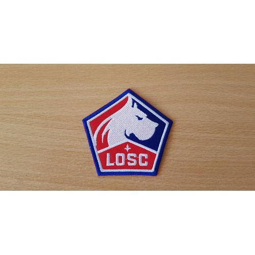 Ecusson Brodé Losc Lille Olympique Football Club Thermocollant