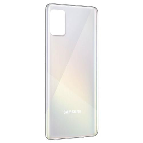 Cache Batterie Samsung Galaxy A51 Façade Arrière De Remplacement Blanc