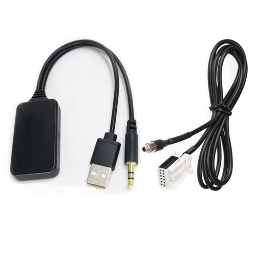 Voiture Sans Fil bluetooth USB AUX Récepteur RD4 Stéréo Autoradio Adaptateur  de Câble Audio pour Peugeot 307 308 407 408 507 C2 C5 Kit Bluetooth pour  voiture