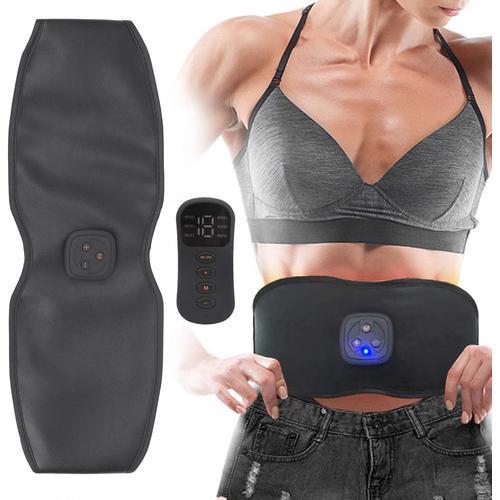 Ceinture De Fitness Pour Muscles Abdominaux, Stimulateur Abs Ab, Stimulateur Musculaire Ems Portable, Stimulateur Musculaire Abdominal Électronique Usb, Ceintures Tonifiantes Pour Bureau À Domicile