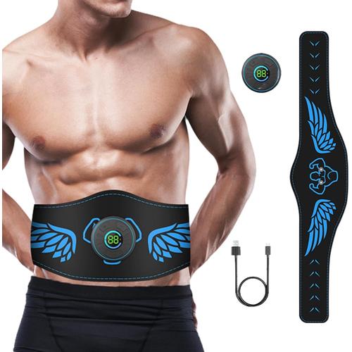 Stimulateur Musculaire Machine Ems Stimulateur Musculaire Muscle Intelligent Affichage Numérique Massage D'impulsion Courroie De Fitness Ems Abs Stick Magnetic Aspiration Belt Abdominal Muscle Muscl