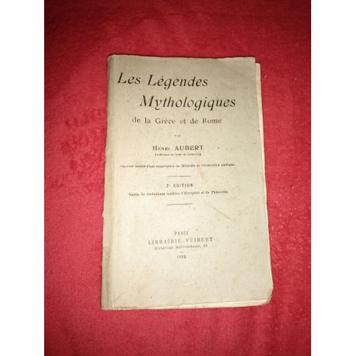 Les Légendes Mythologiques De La Grèce Et De Rome