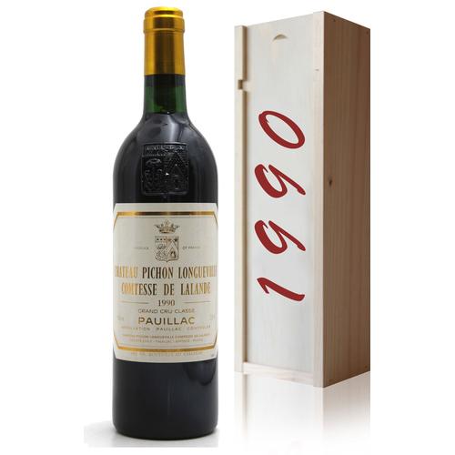 Coffret Château Pichon Comtesse 1990 - 75cl Aoc Pauillac