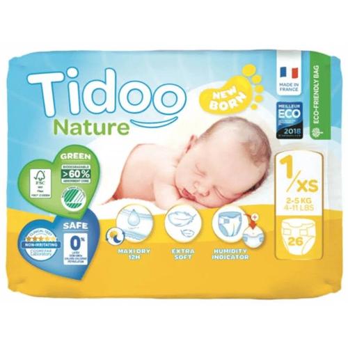 Tidoo 26 Couches T1 / Newborn (2-5kg)