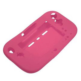 Souple Silicone Etui Coque Pour Nintendo Wii U Console Housse Couverture De Protection Protecteur Rose Bes26280