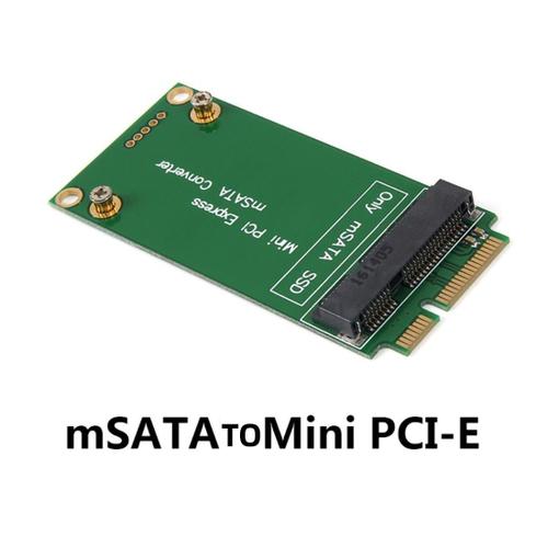 Adaptateur mSATA 3x5cm vers Mini carte convertisseur adaptateur PCI-e SATA SSD pour Asus Eee PC 1000 S101 900 901 900A T91