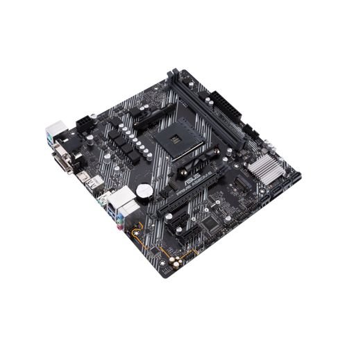 ASUS PRIME A520M-E - Carte-mère - micro ATX - Socket AM4 - AMD A520 Chipset - USB 3.2 Gen 1, USB 3.2 Gen 2 - Gigabit LAN - carte graphique embarquée (unité centrale requise) - audio HD (8 canaux)