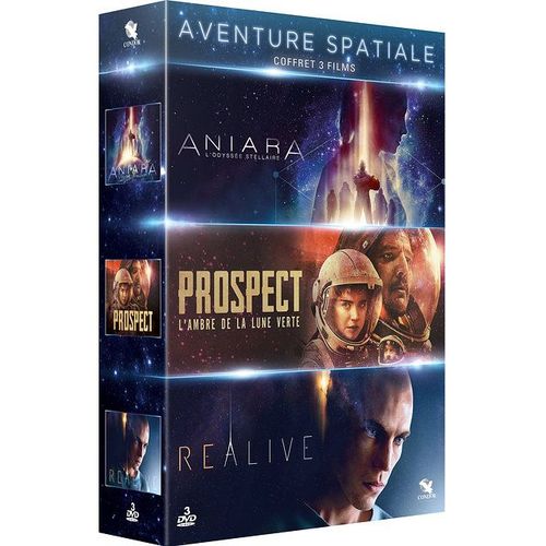 Aventure Spatiale - Coffret 3 Films : Aniara - L'odyssée Stellaire + Prospect + Realive - Pack