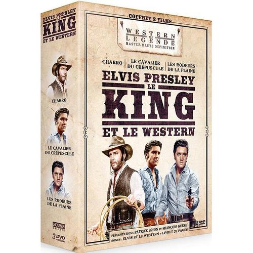 Elvis Presley Le King Et Le Western : Charro + Le Cavalier Du Crépuscule + Les Rôdeurs De La Plaine - Pack