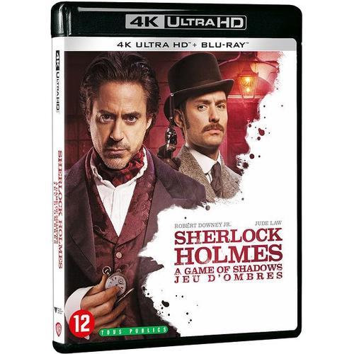 Sherlock Holmes 2 : Jeu D'ombres - 4k Ultra Hd + Blu-Ray