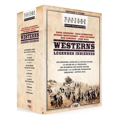 Westerns - Légendes Indiennes N° 1 - Coffret 7 Films - Pack