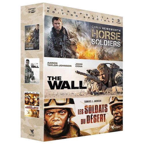 Guerres Du 21e Siècle : Horse Soldiers + The Wall + Les Soldats Du Désert - Pack