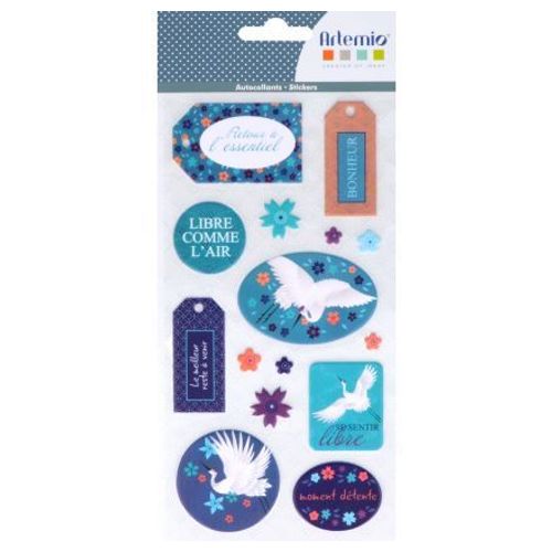 29 Autocollants Puffy Xl 'artemio - Japan ' Pour Scrapbooking, Carterie, Décoration...