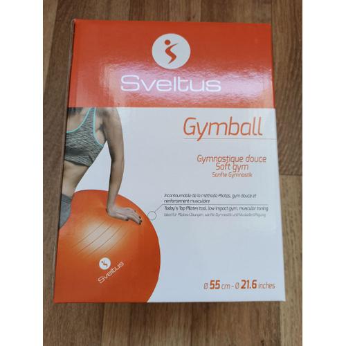 Gymball + Boîte Sveltus 55cm