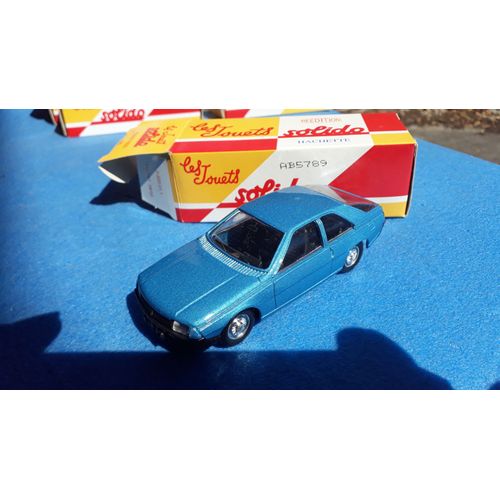 Solido H - Renault Fuego 1980, Bleu Métal 1:43-Solido