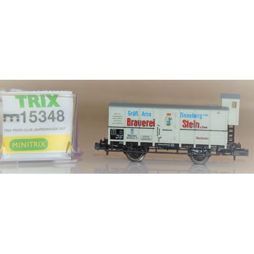 Trix 15348 N Wagon Réfrigérant Pour Le Transport De La Bière-Trix