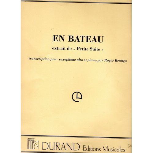 En Bateau Claude Debussy