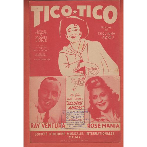 Tico Tico Ray Ventura Rose Mania