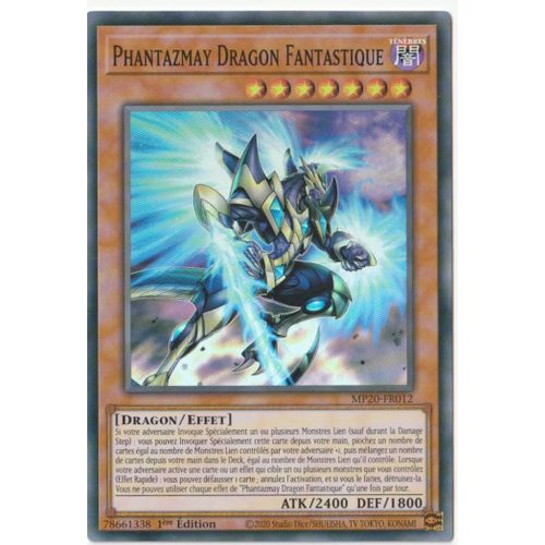 Yu-Gi-Oh! - Mp20-Fr012 - Phantazmay Dragon Fantastique - Super Rare