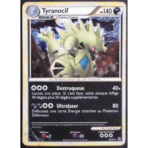 Pokémon - Tyranocif - Déchainement  26/95 - Rare Holographique